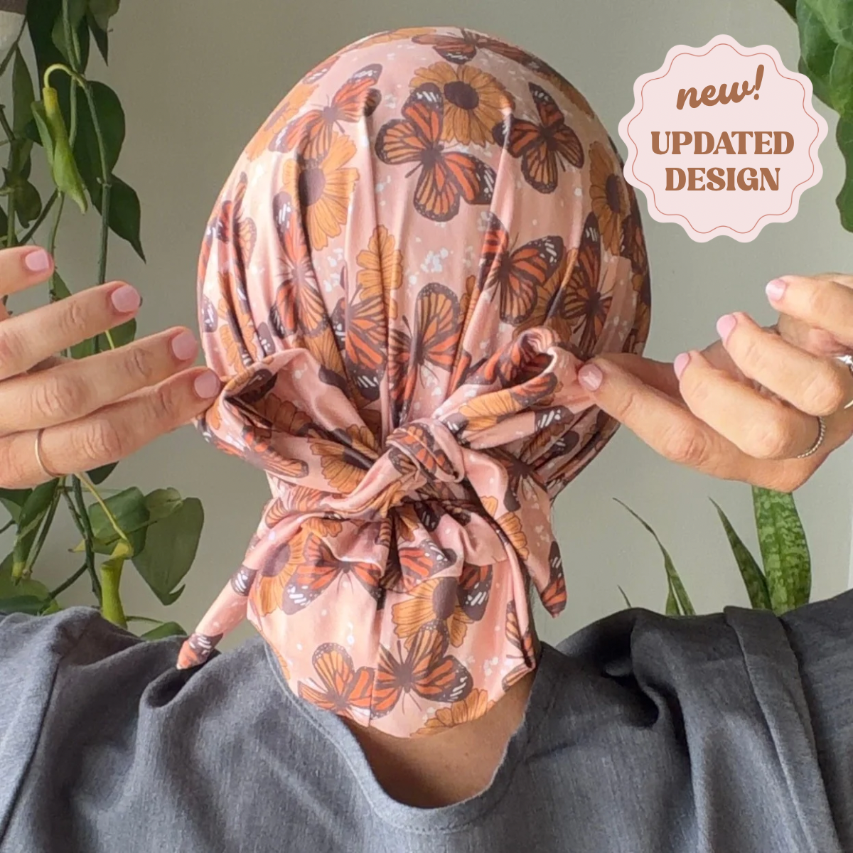 Fly Away Modern Scrub Cap