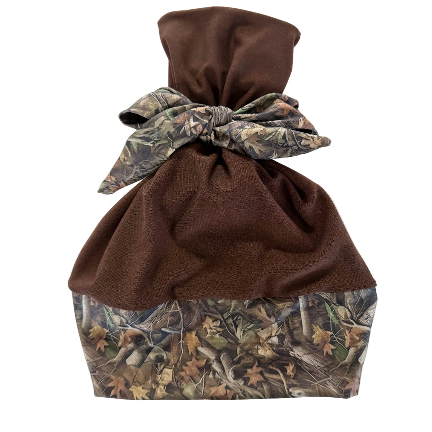 Camo Bow Modern Scrub Cap