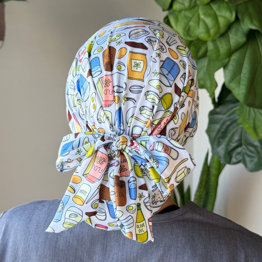 Let’s Bake Modern Scrub Cap