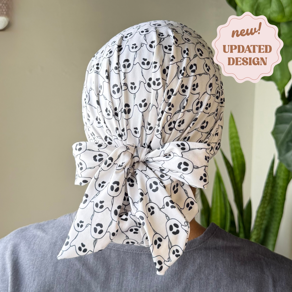 Ghost Ya! Modern Scrub Cap
