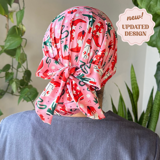 Wild West Modern Scrub Cap