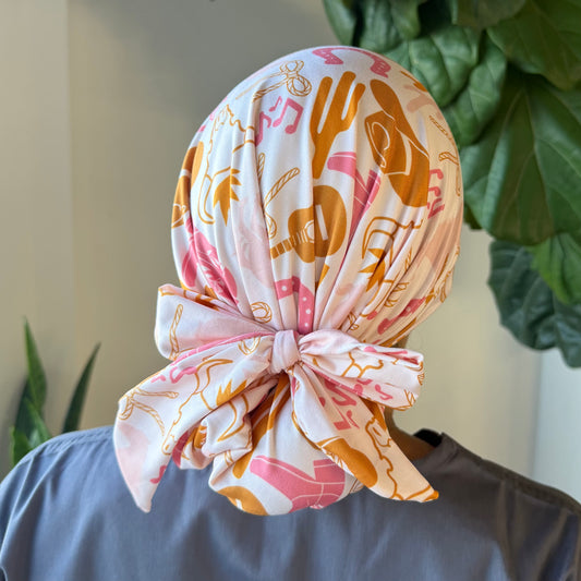 Boot Scootin’ Scrub Cap