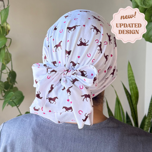 Equestrian Modern Scrub Cap