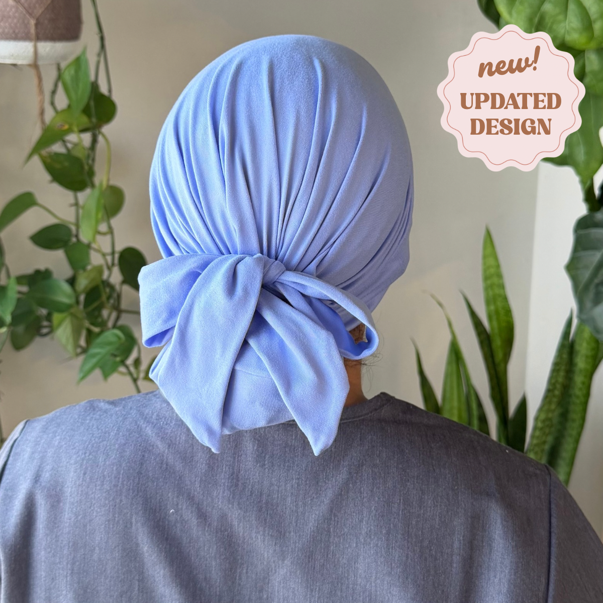 Periwinkle Modern Scrub Cap