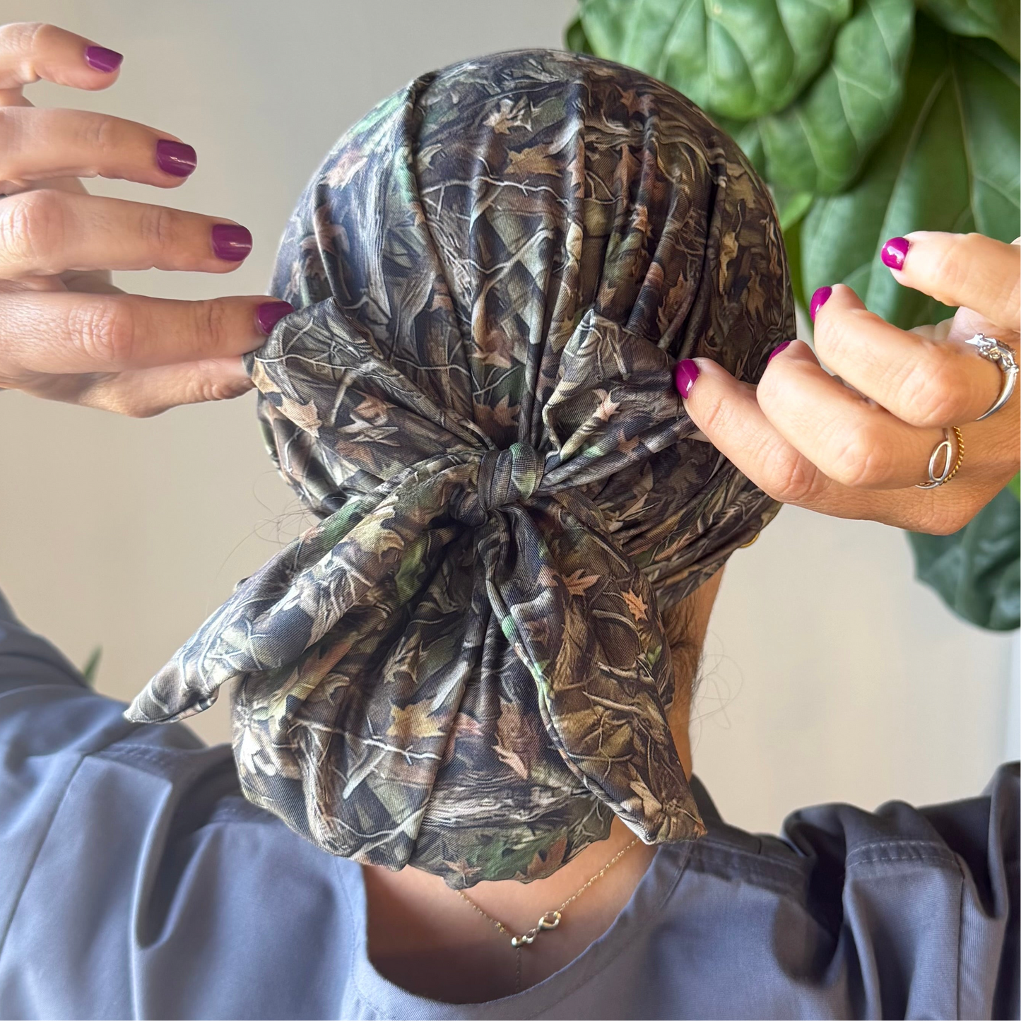 Camo Babe Scrub Cap