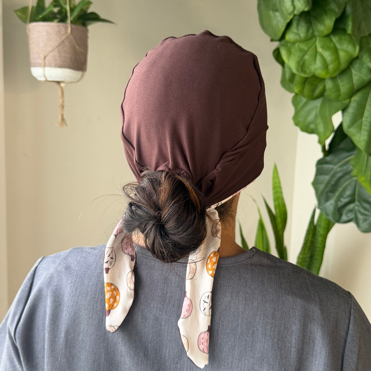 More Pumpkins Reversable Classic Scrub Cap