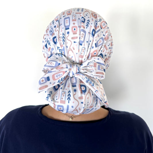 Boho Nurse Scrub Cap