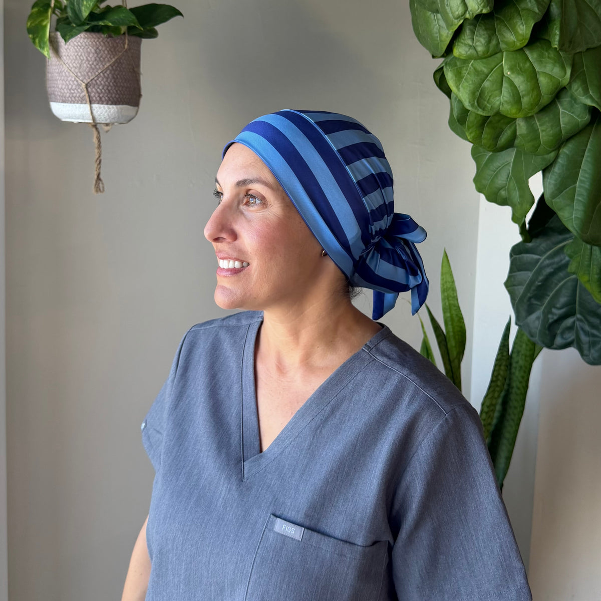 Blues Modern Scrub Cap