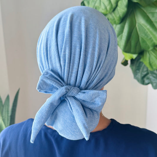 Blue Heather Scrub Cap