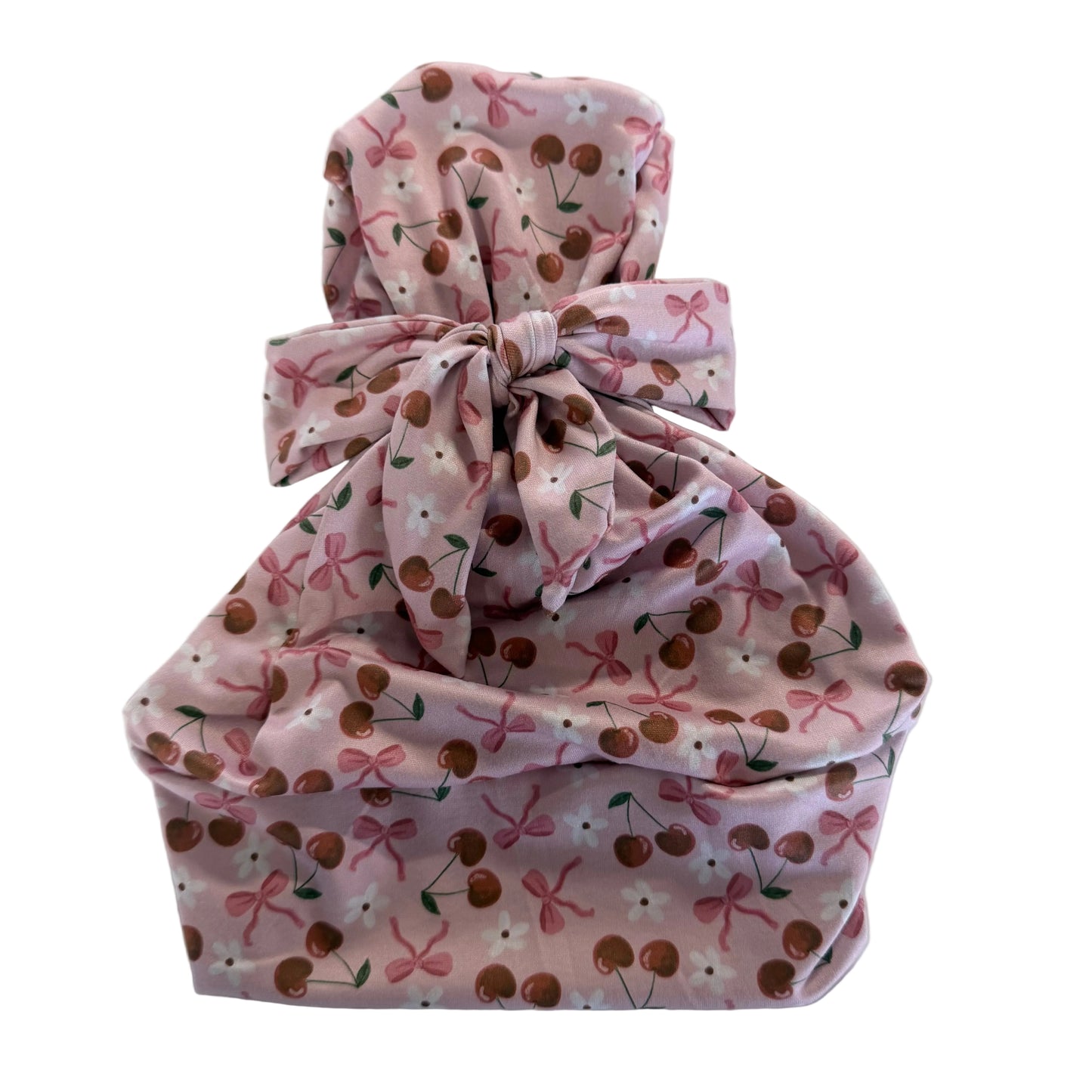 Cherries + Bows Scrub Cap
