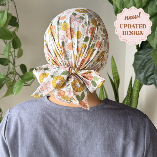 Wildflowers Modern Scrub Cap