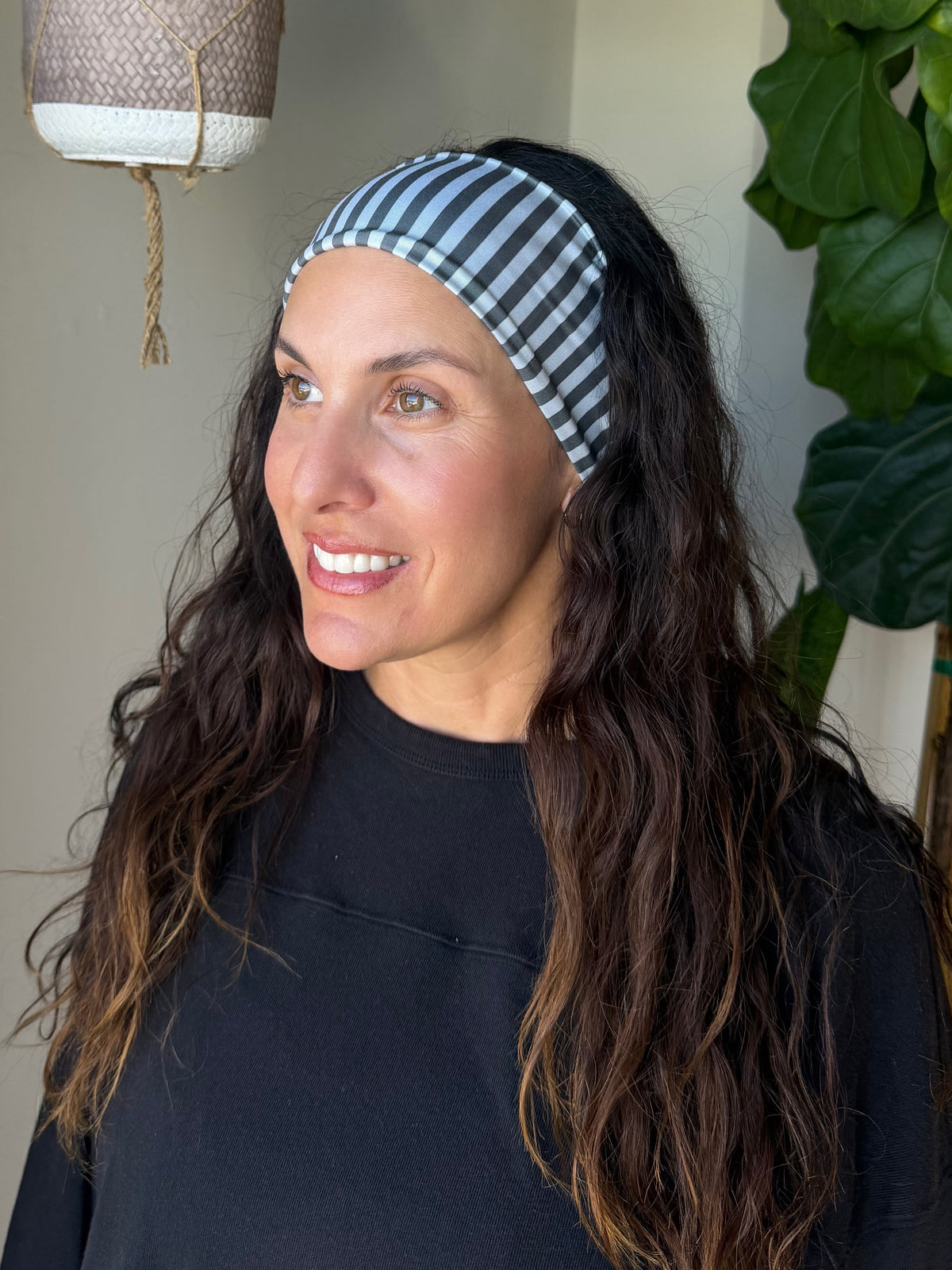 Grey + Black Daily Headband