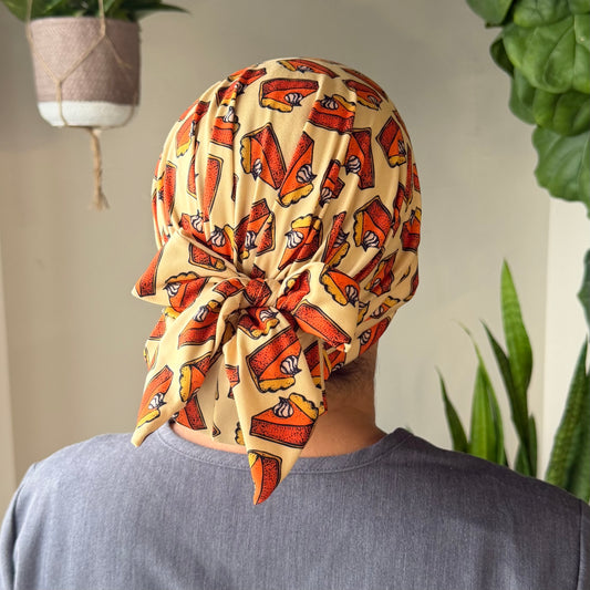 Pumpkin Pie Modern Scrub Cap