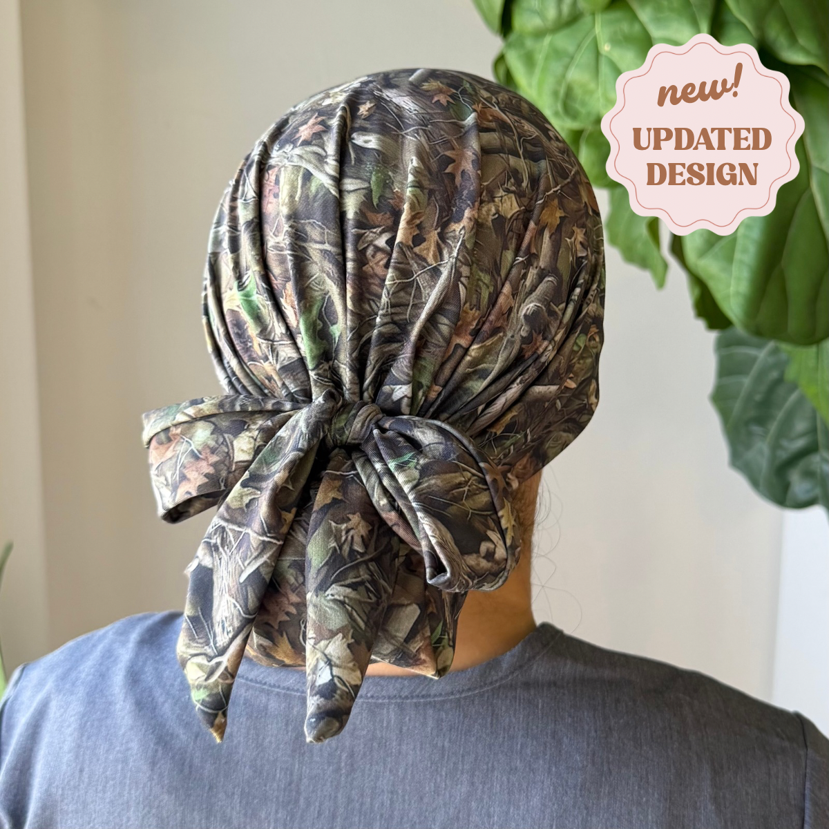 Camo Babe Modern Scrub Cap