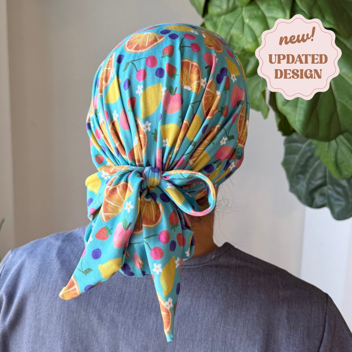 Tutti Fruiti Modern Scrub Cap