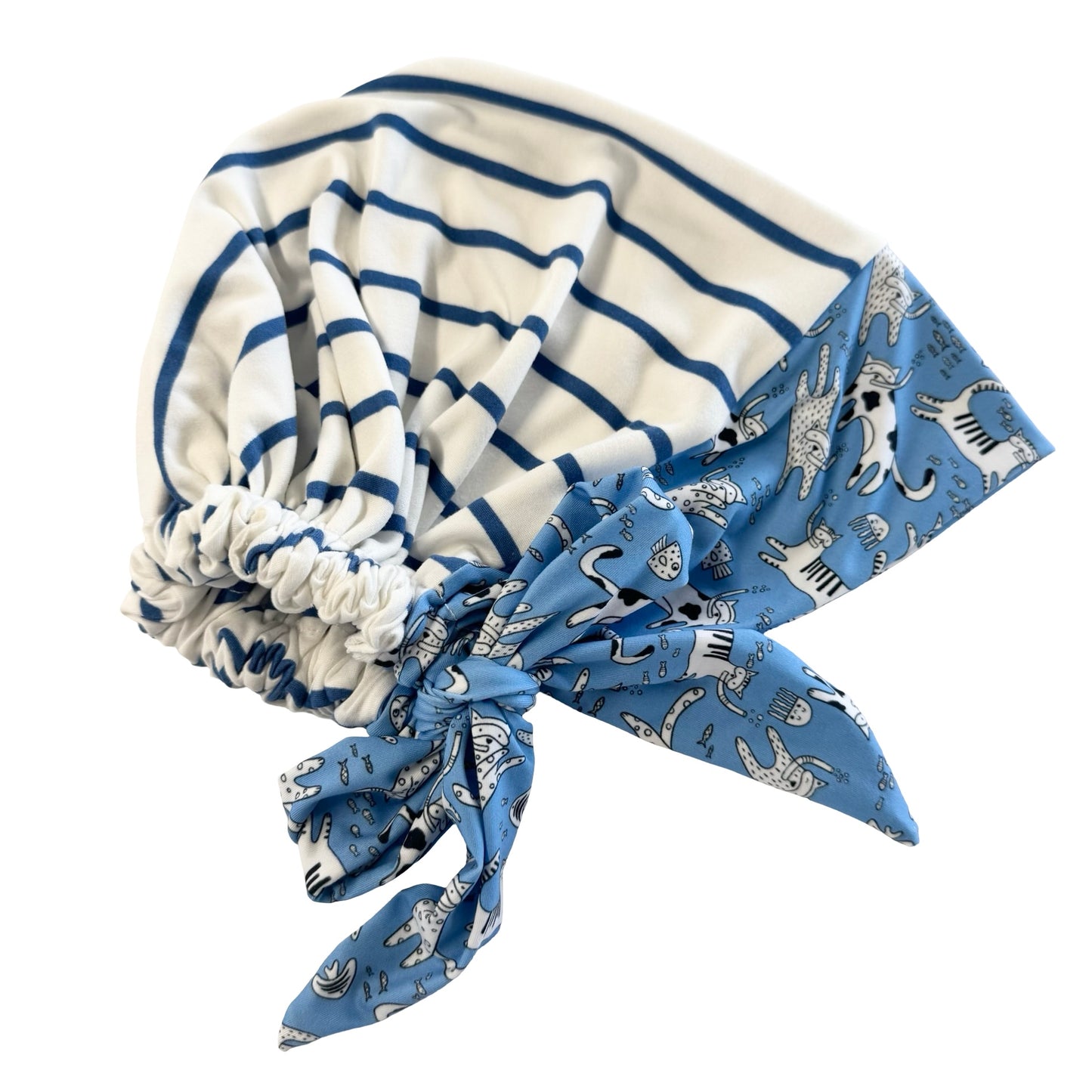 Feline Frenzy Scrub Cap