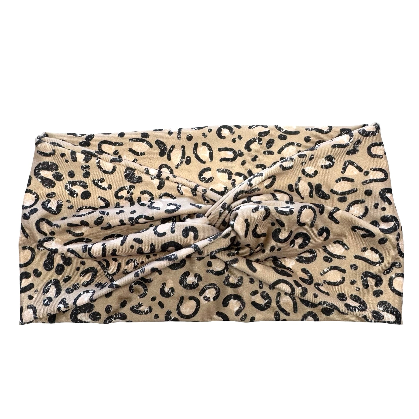 Cutsie Leopard Turban Headband