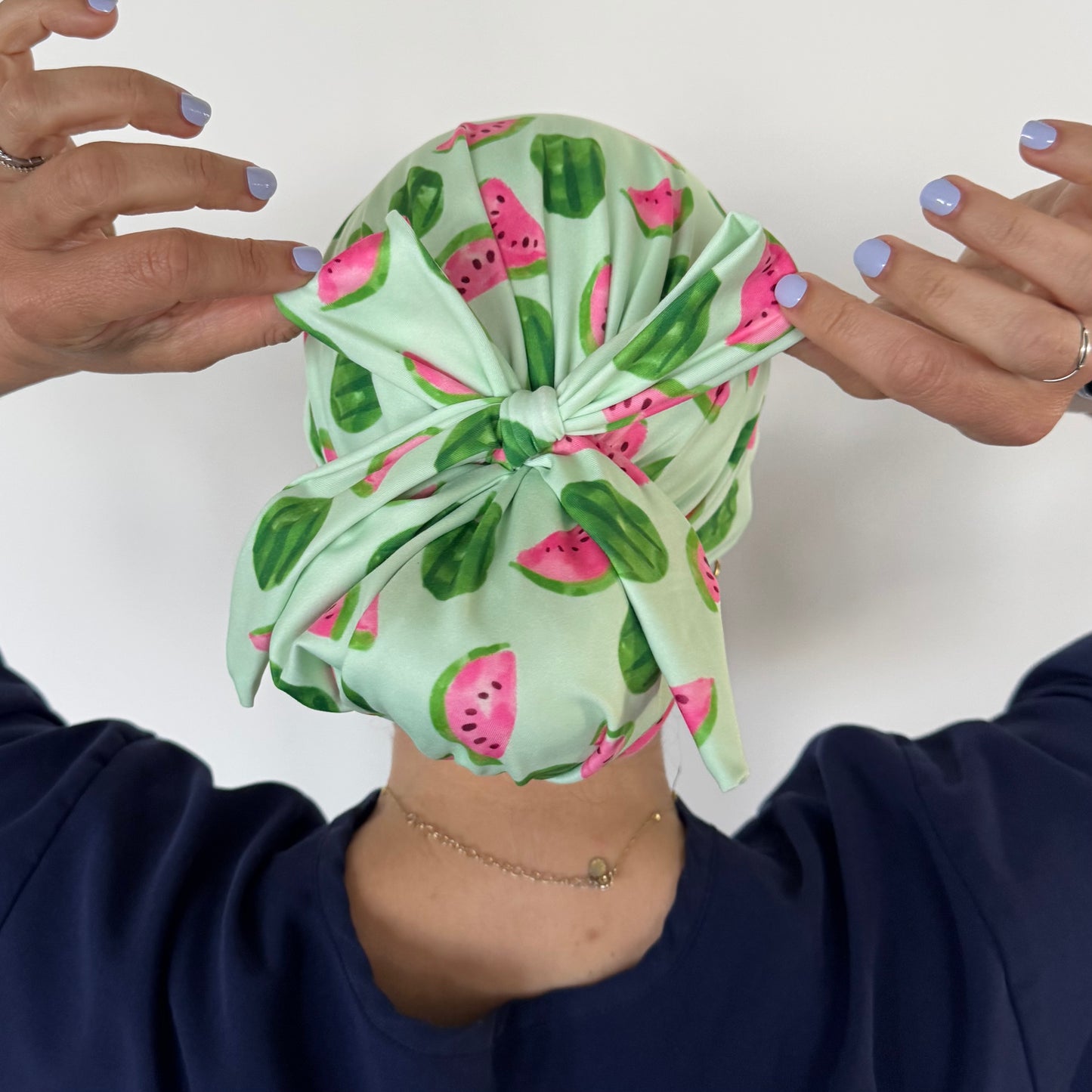 Watermelon Scrub Cap