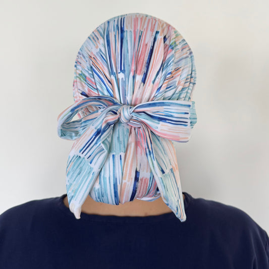 Watercolor Scrub Cap