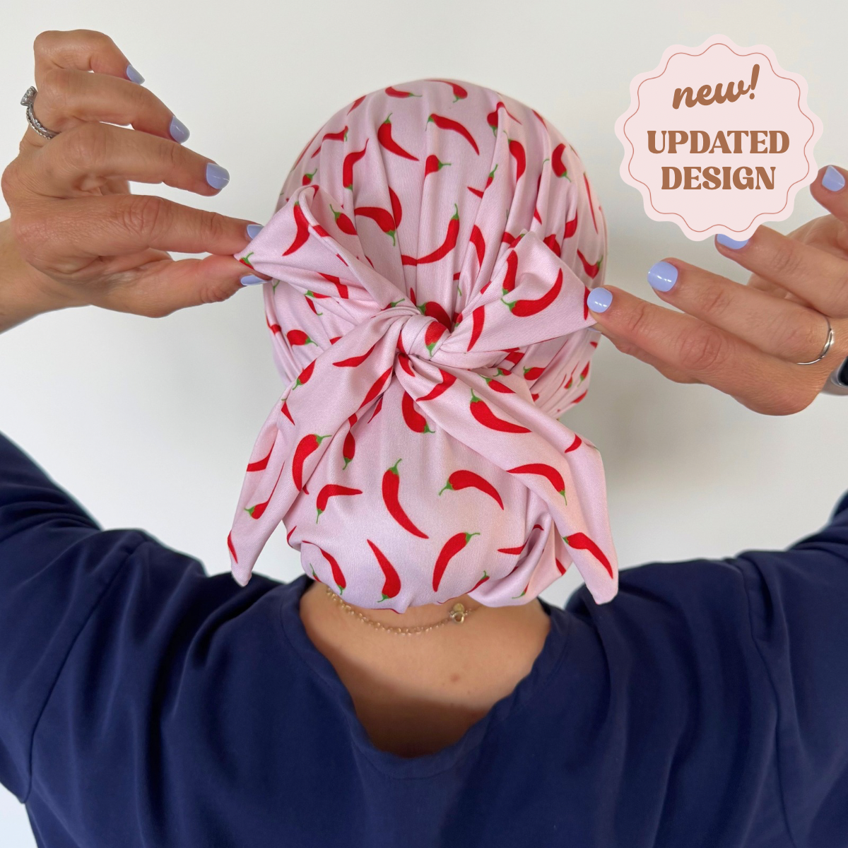 She’s Spicy Modern Scrub Cap