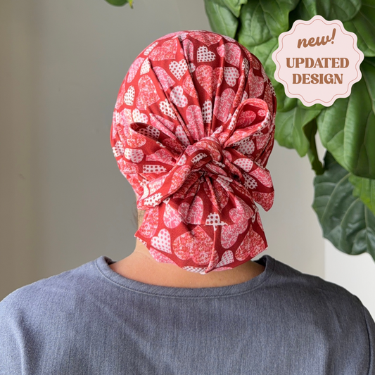 Deep In Love Modern Scrub Cap