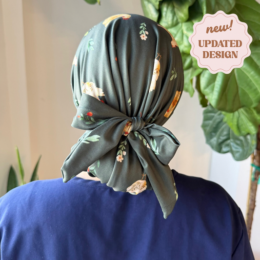 Happy Hen Scrub Cap