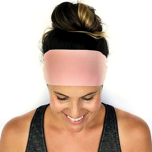 Blush Pink Workout Headband