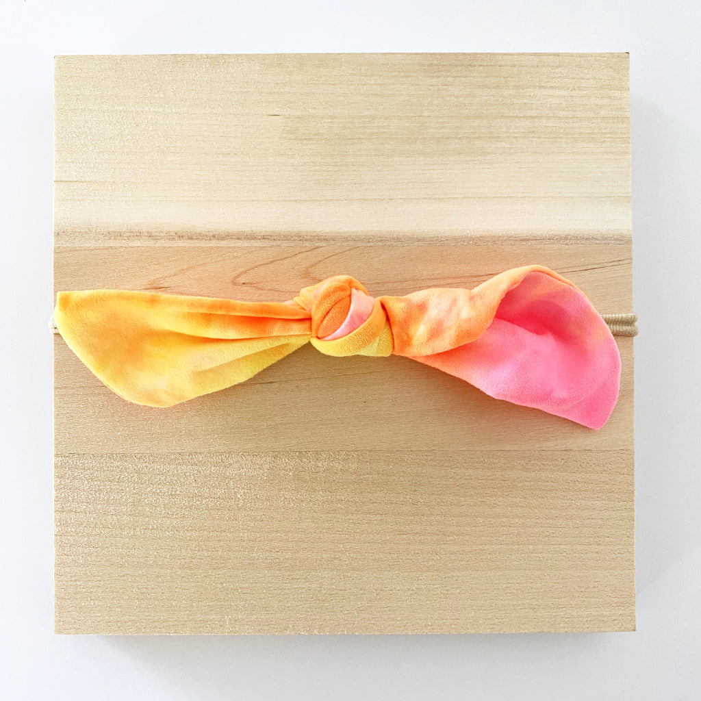 Brightest Tie Dye Knot Headband