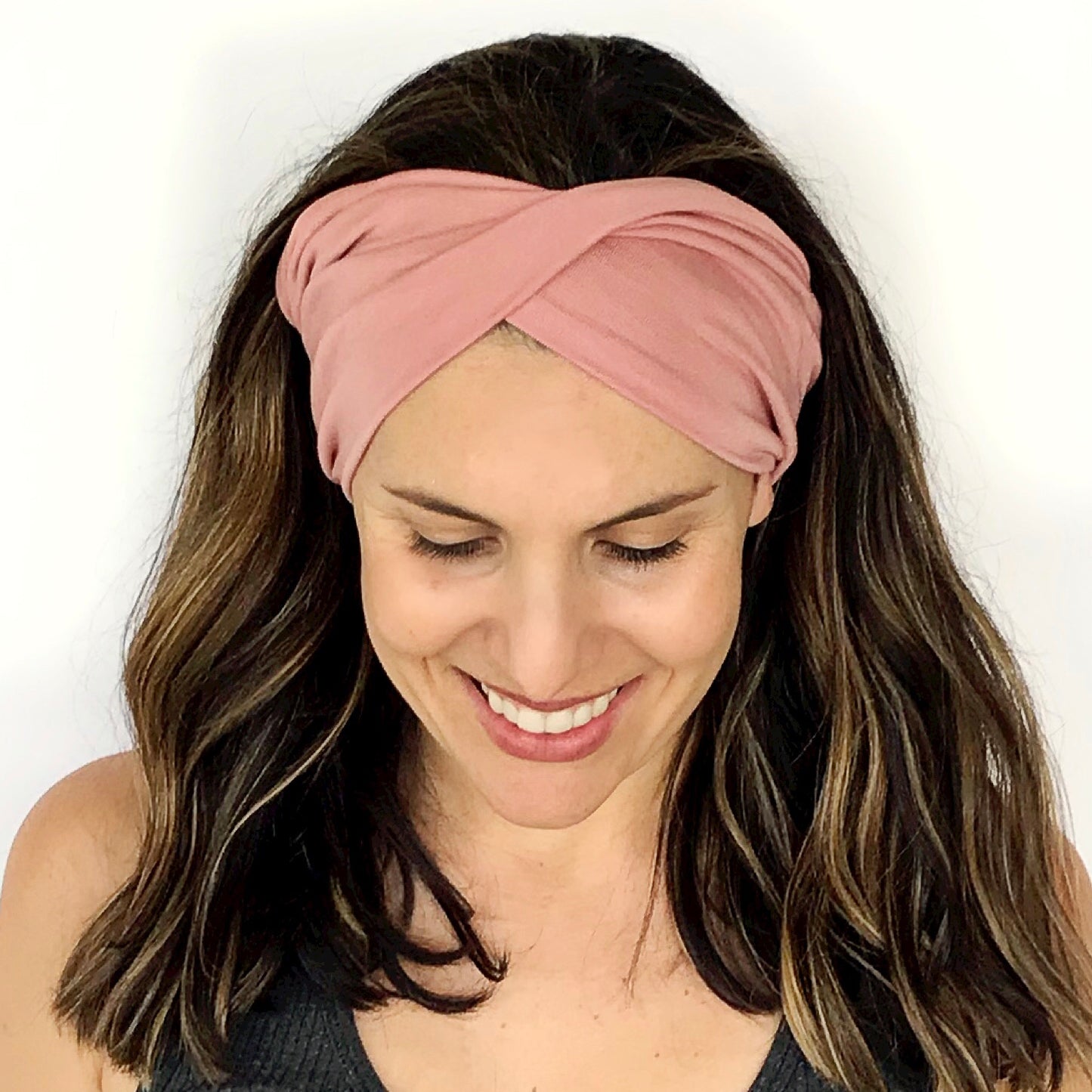 Blush Pink Twist Headband