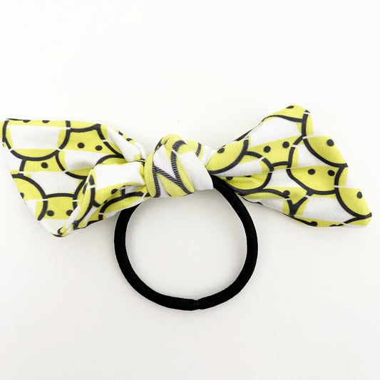 Smiling Mask Hair Tie