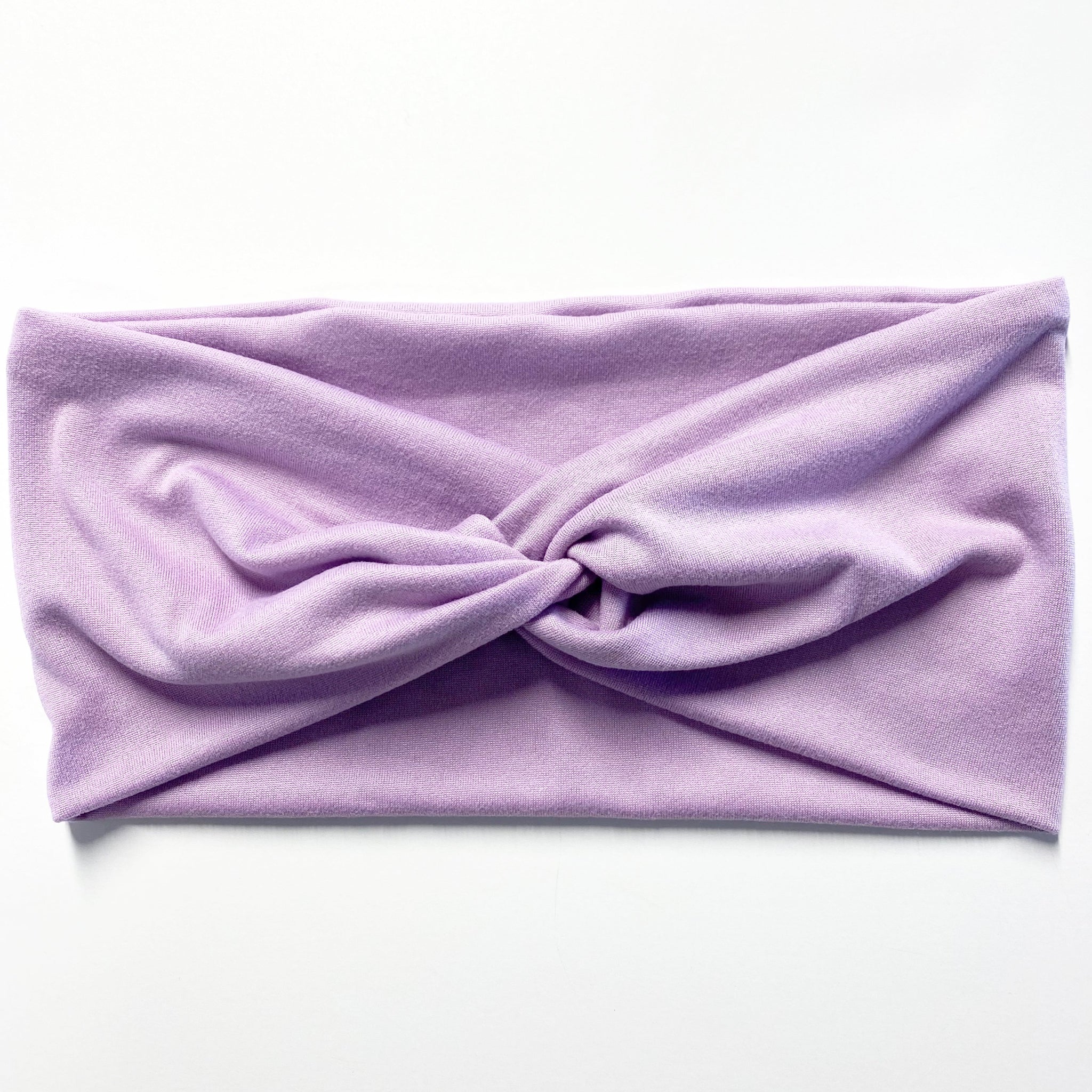 Pastel Purple Turban Headband