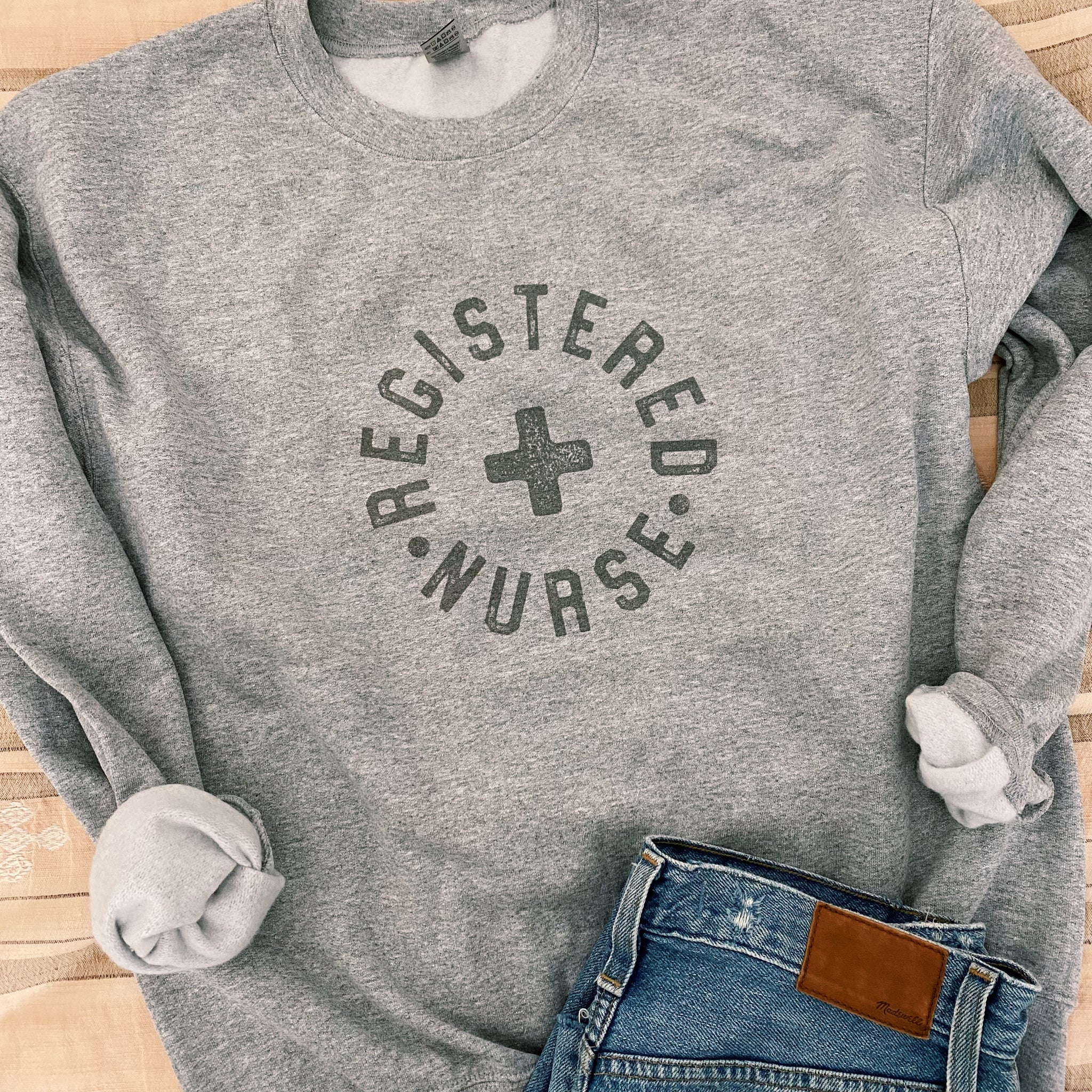 Vintage Vibe Nurse Sweatshirt