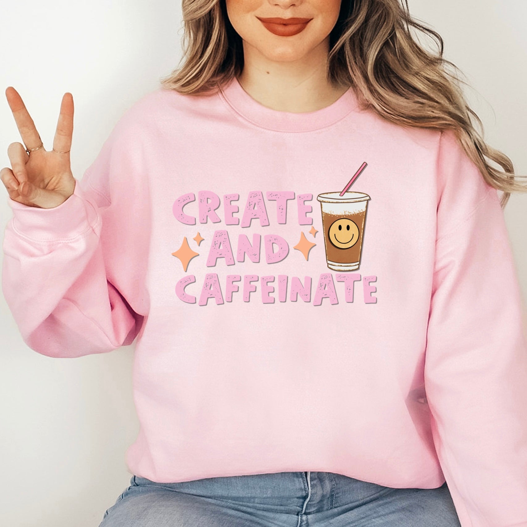 Create + Caffeinate Sweatshirt